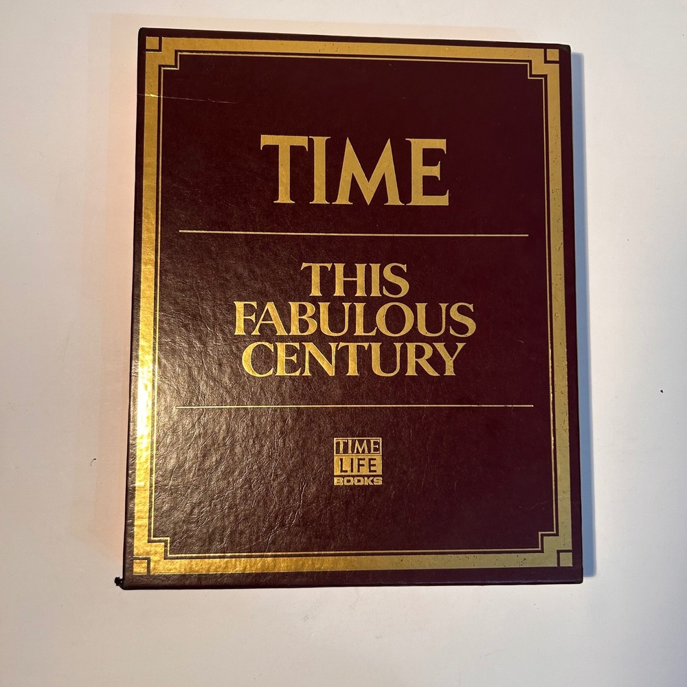 Time Life Books This Fabulous Century 5 Volume Set 1920-1970 with Slipcase